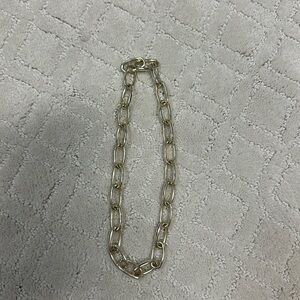 Kendra Scott link neclace soft gold